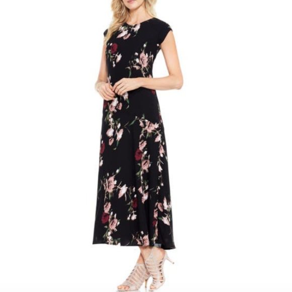 Vince Camuto Women's Windswept Bouquet Dress - Picture 1 of 8